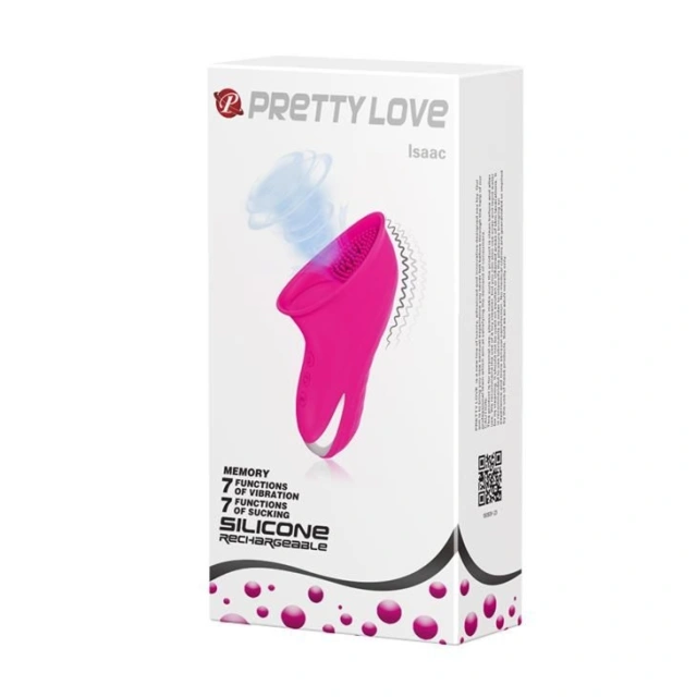 Stymulator Łechtaczki ISAAC Pretty Love Ładowany USB | 100% ORYGINAŁ| DYSKRETNA PRZESYŁKA